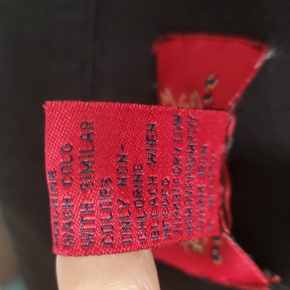 90's/Y2K Paris Blues Cropped Large Buttons Jacket Size Medium - Picture 10 of 12